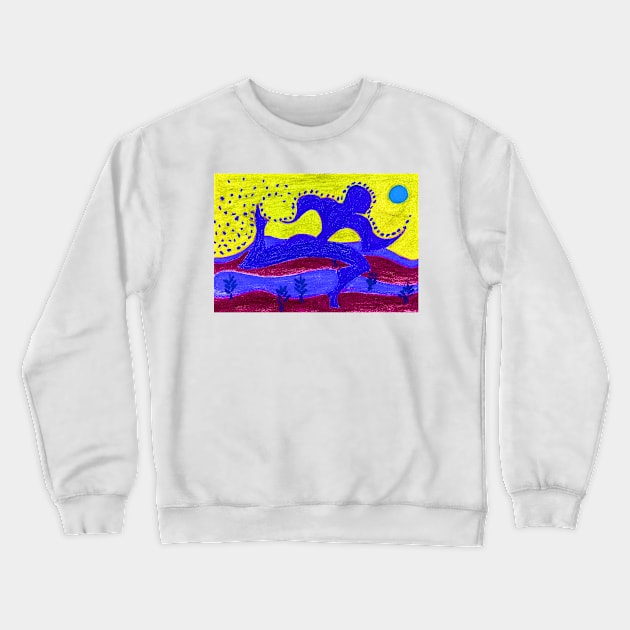 Human/nature V/VI Crewneck Sweatshirt by FJBourne